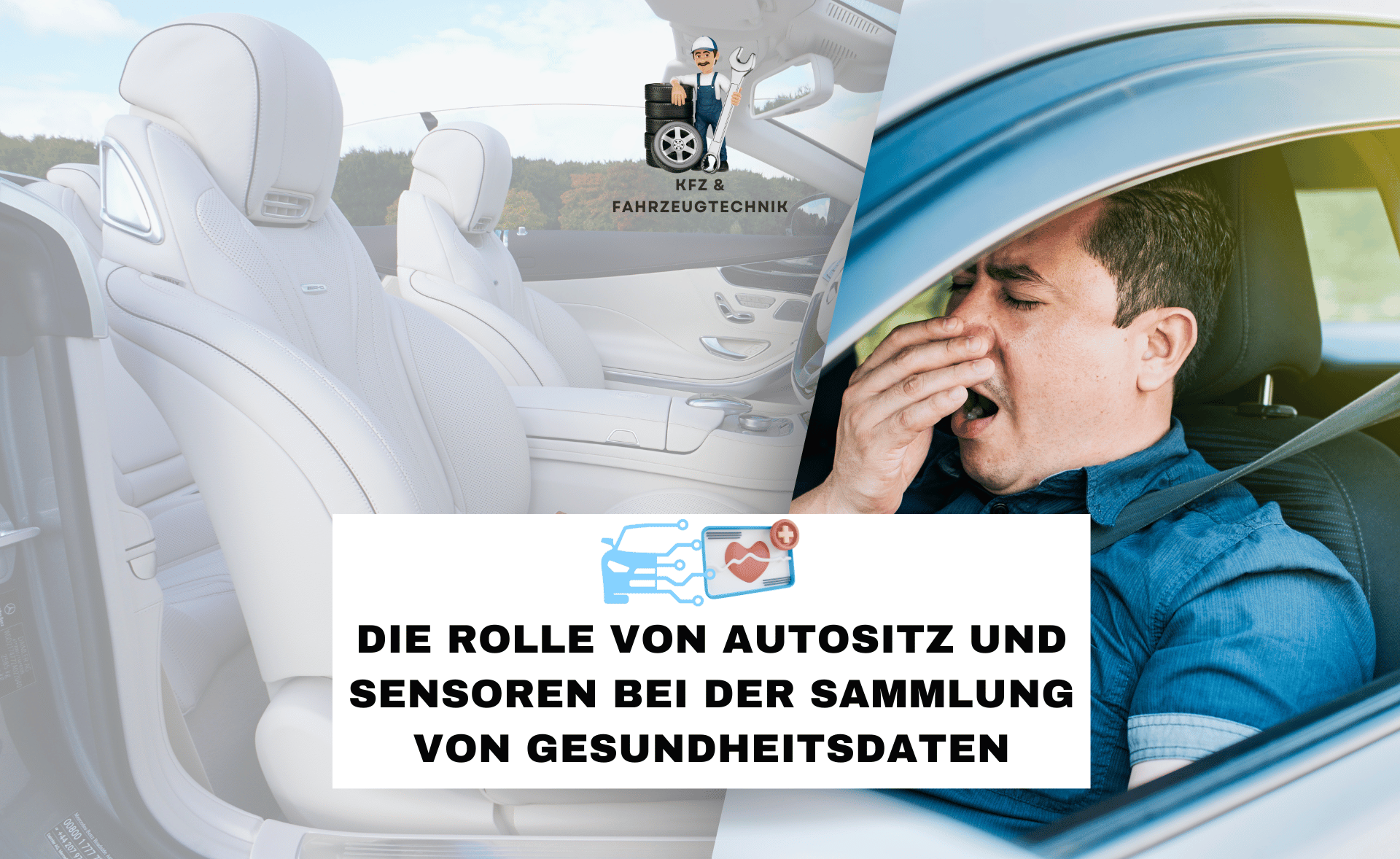 Die Rolle von Autositz und Sensoren bei der Sammlung von Gesundheitsdaten